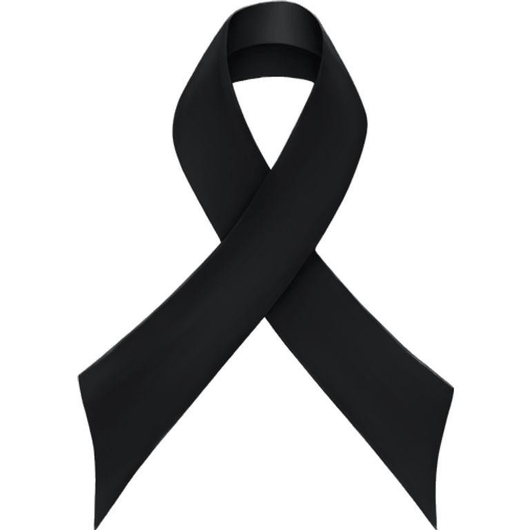 mourning ribbon emoji