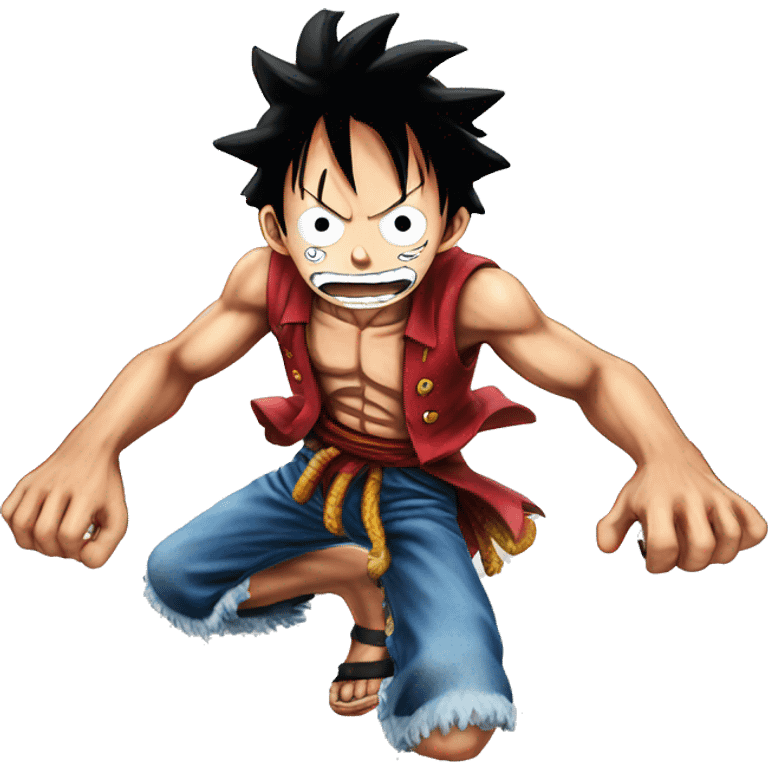 Luffy gear 5th emoji