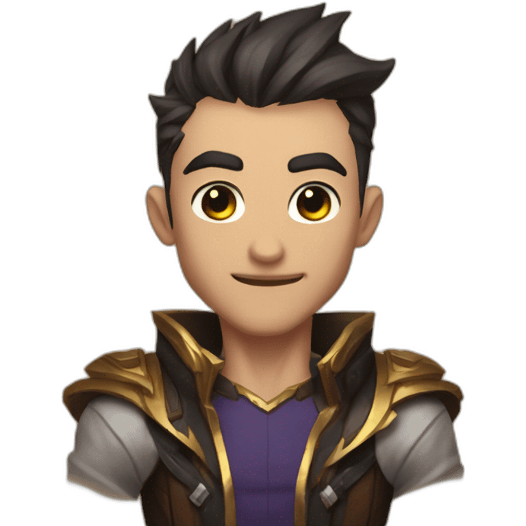 jayce from League of Legends but Wojack emoji