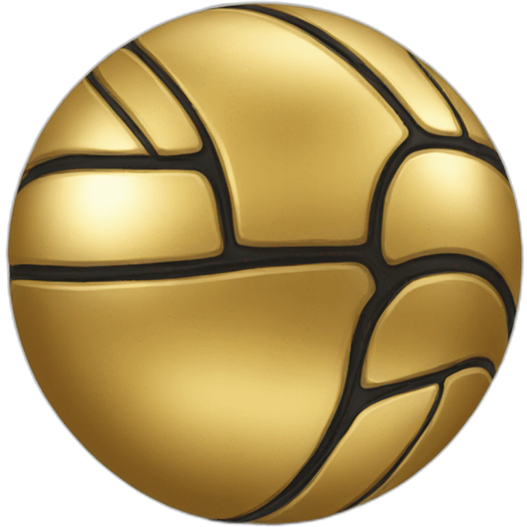 golden ball emoji