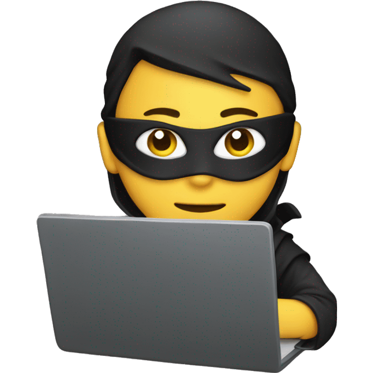 ninja with laptop emoji