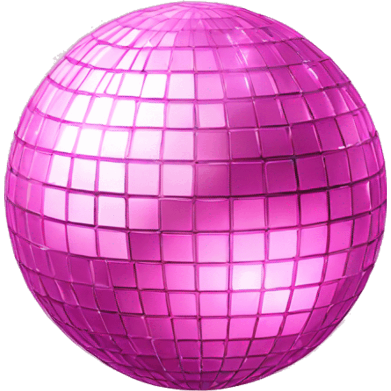 light Pink disco ball emoji