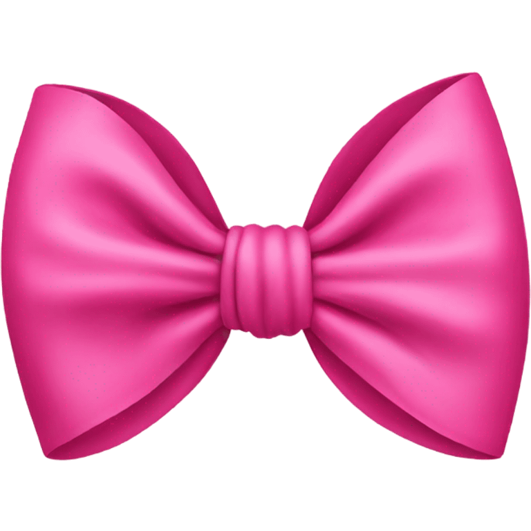 Pink bow emoji