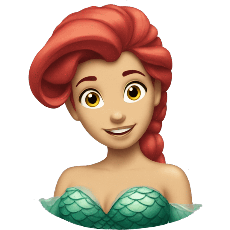 Ariel-the little mermaid emoji