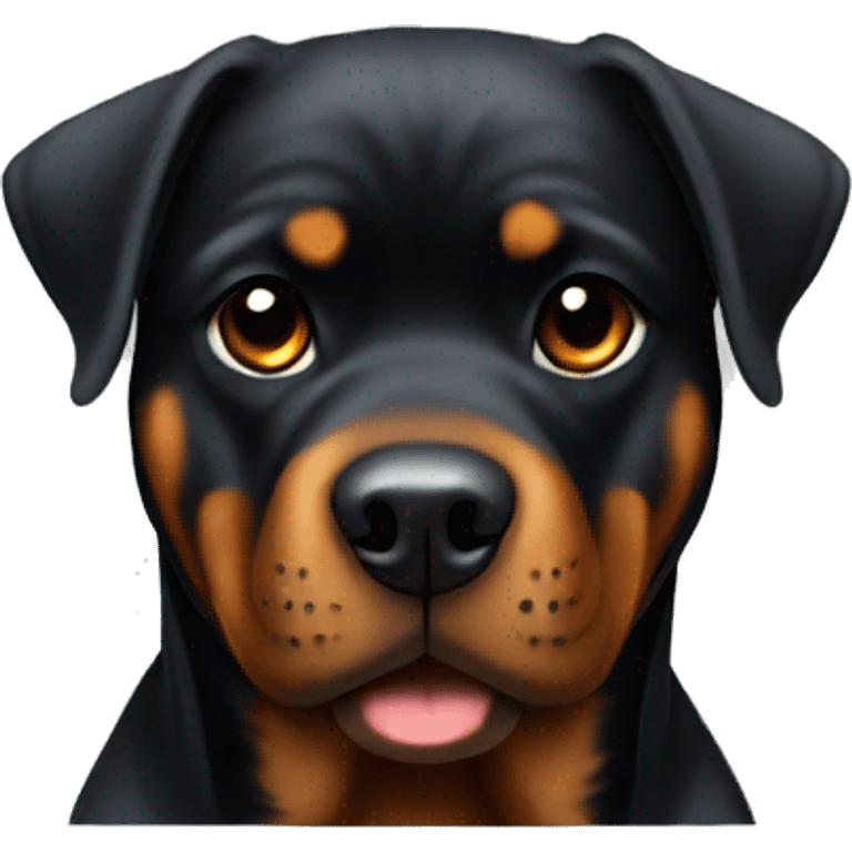 A ghetto Rottweiler  emoji