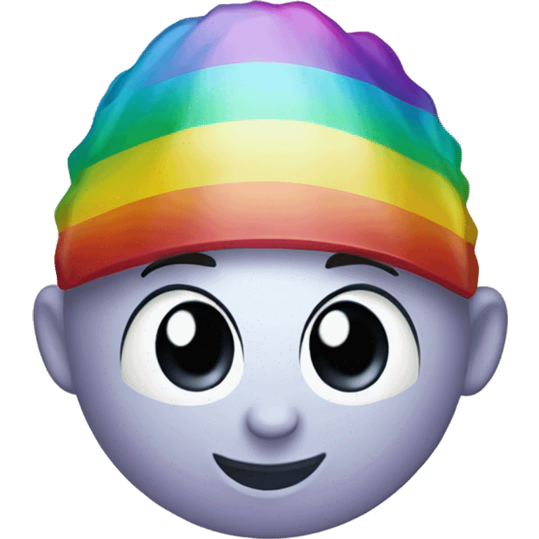 Diamante arcoiris  emoji