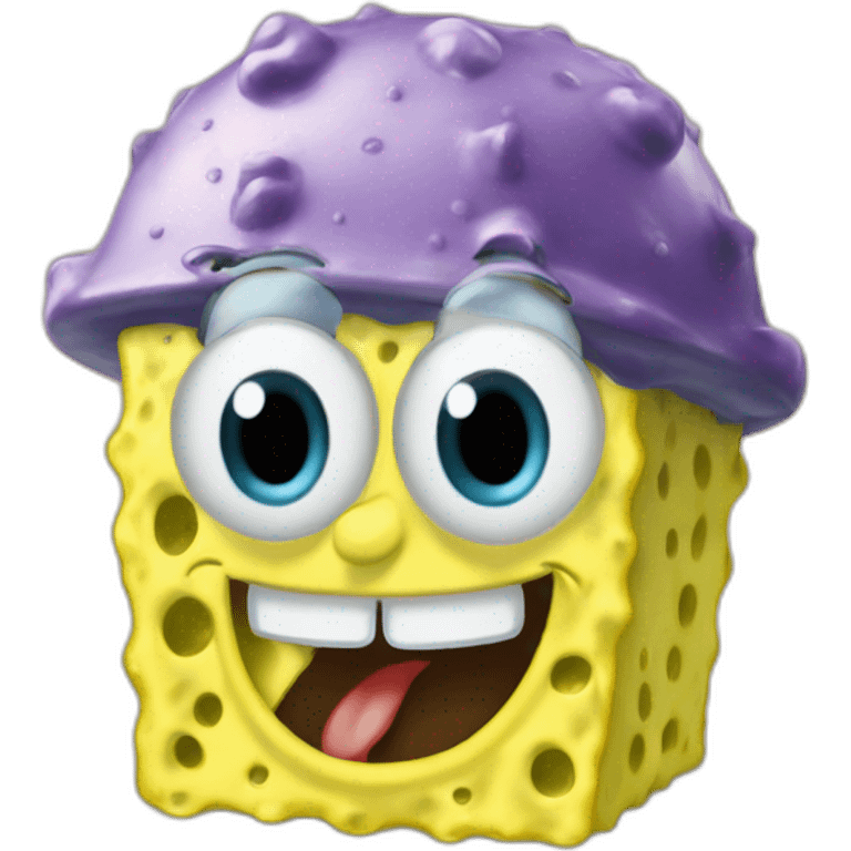 Sponge Bob dominating the world emoji