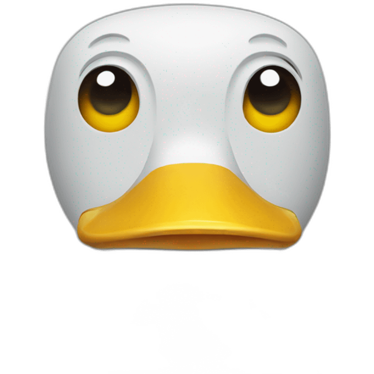 Duck robot emoji