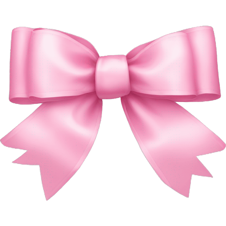 baby pink ribbon bow emoji