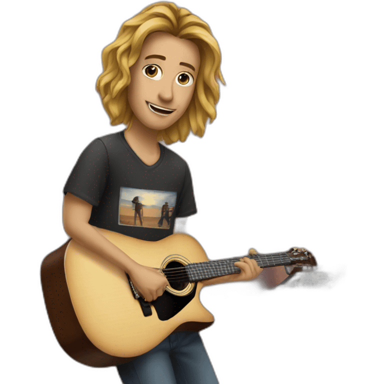 home-studio-guitar-player emoji