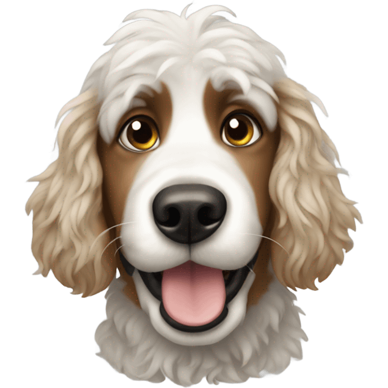 Bernie doodle dog emoji