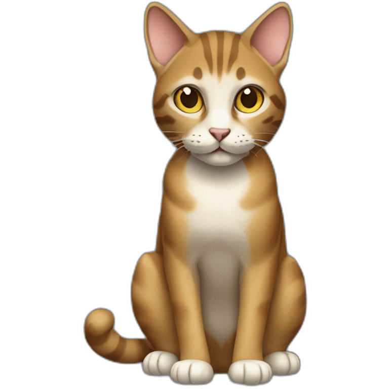 Sokoke Cat Full Body emoji