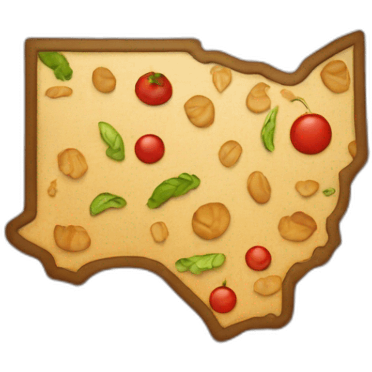 map marker that category food, only one icon emoji