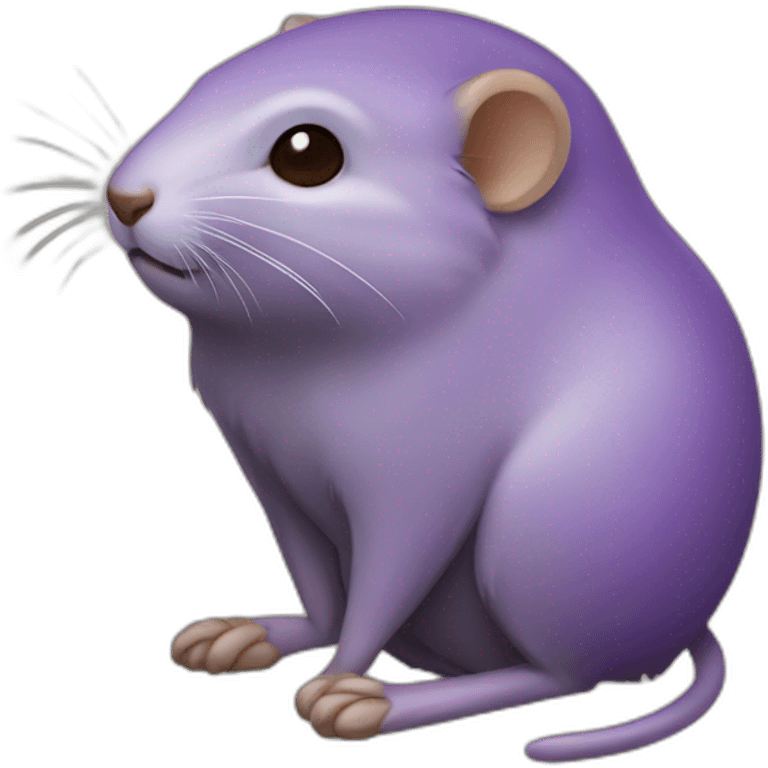 purple vole emoji