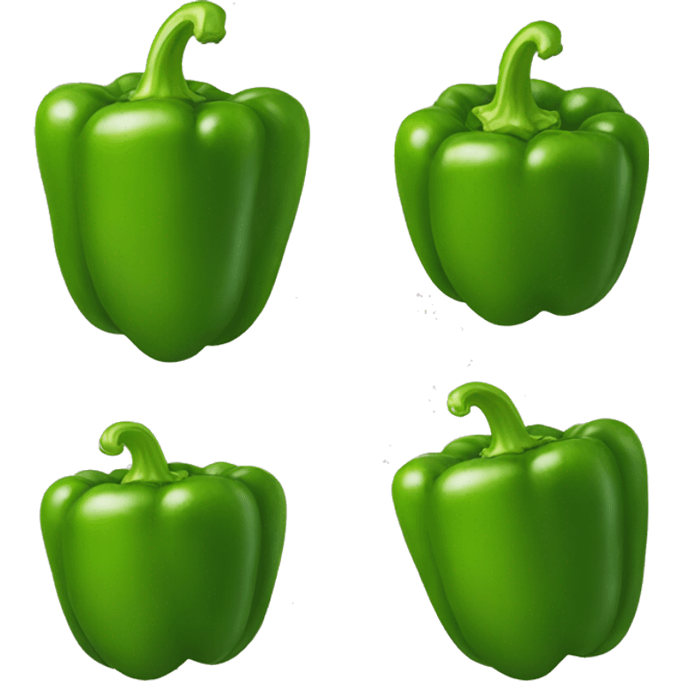 green bell pepper emoji