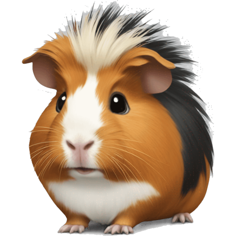 guinea pig with a mohawk emoji