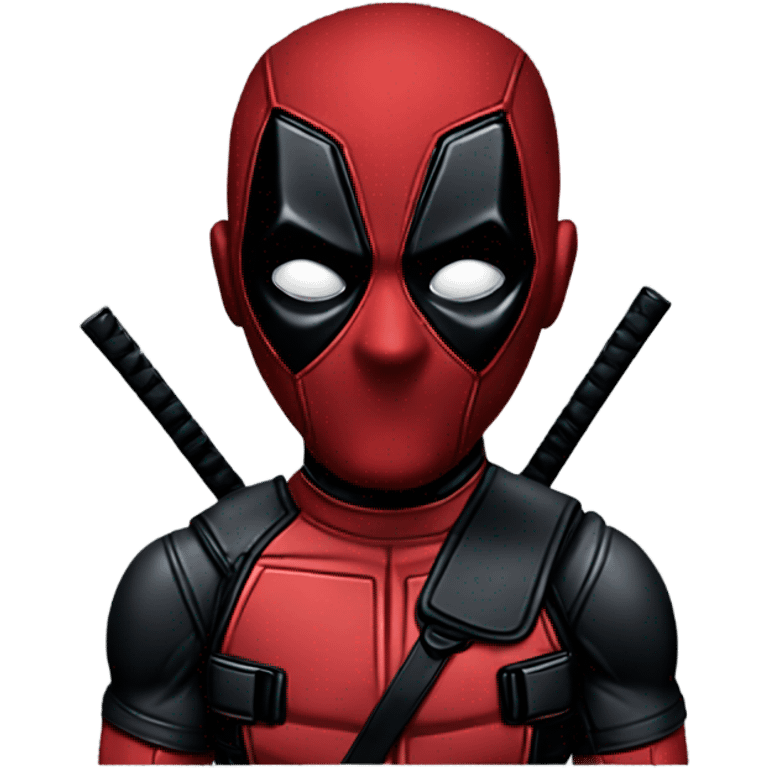 Black deadpool emoji