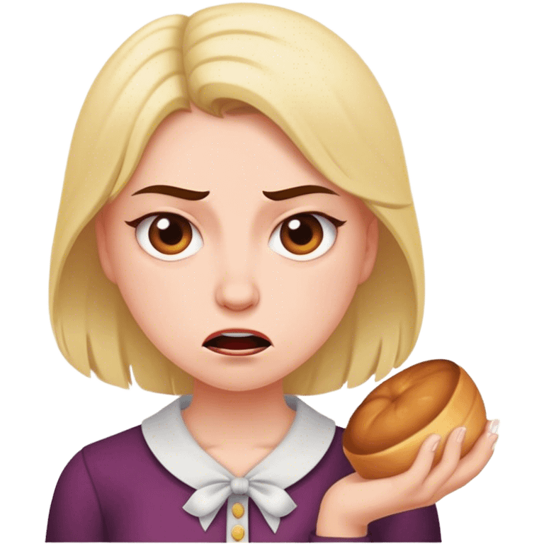 Coquet hangry emoji