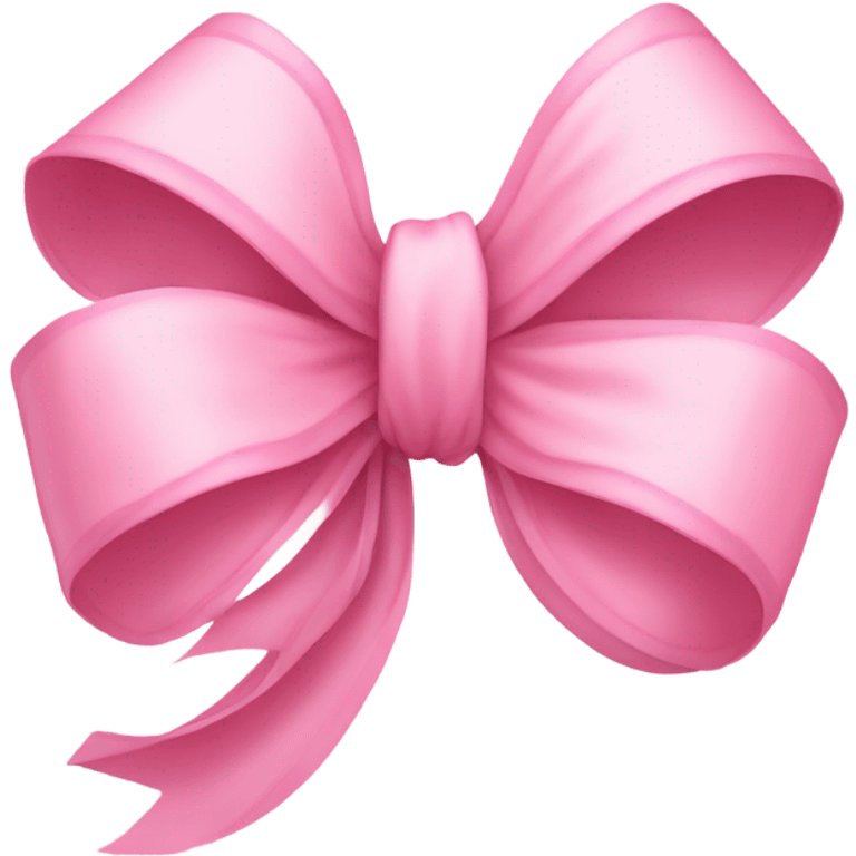 Pink bow emoji