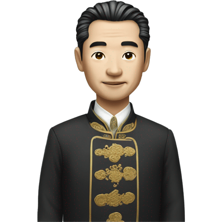 rich china person realistic emoji