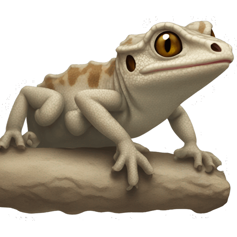 Gargoyle gecko emoji