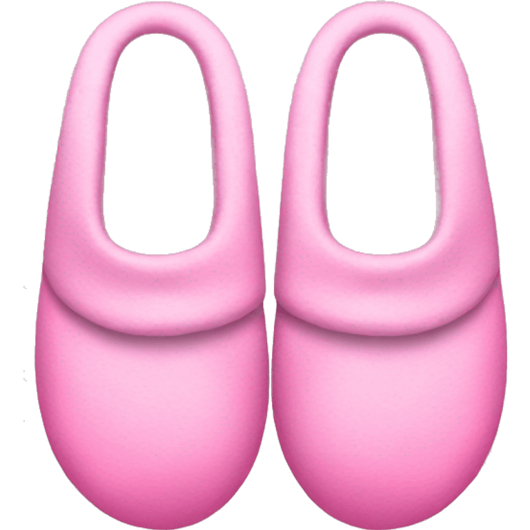 Pink slippers emoji