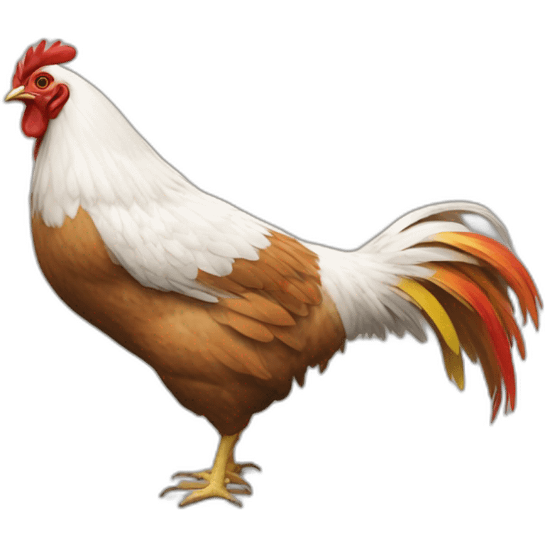 Gallina gay emoji