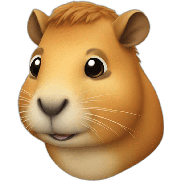 capivara sorrindo emoji