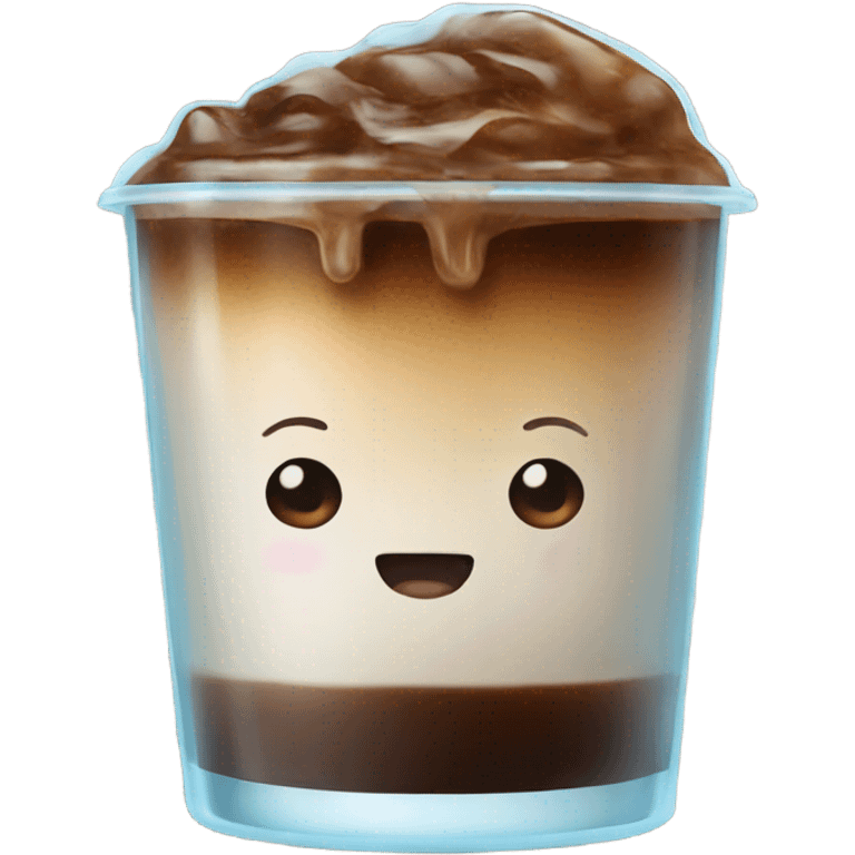 Ice coffe emoji