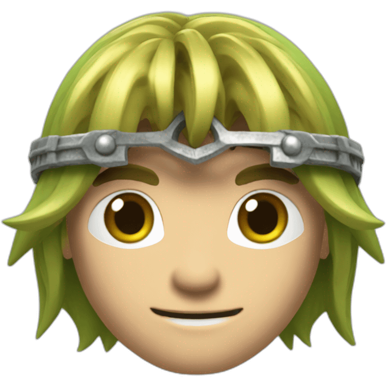 Link with the master swords emoji