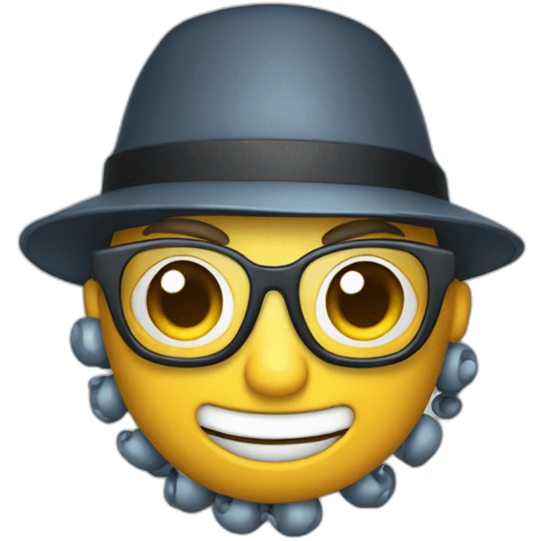 coding octopus professor emoji