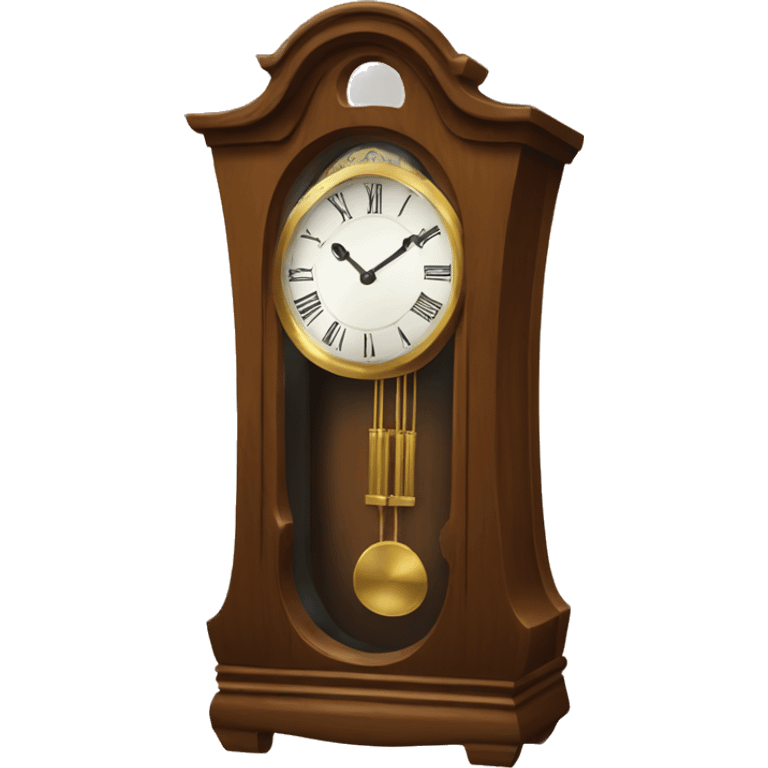 Grandfather clock emoji