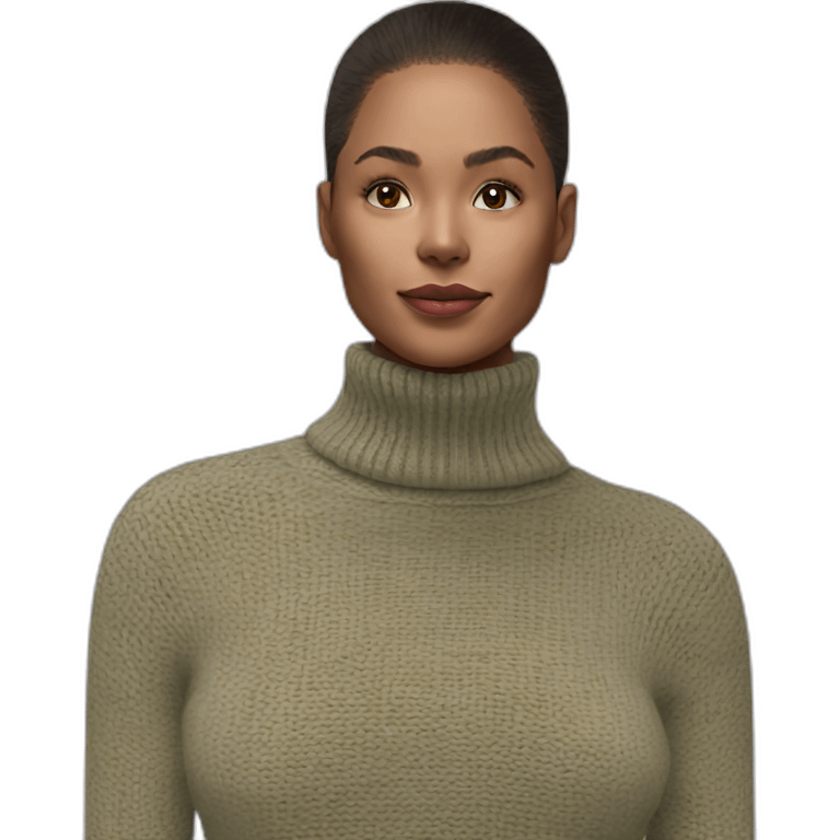 turtle neck sweater emoji