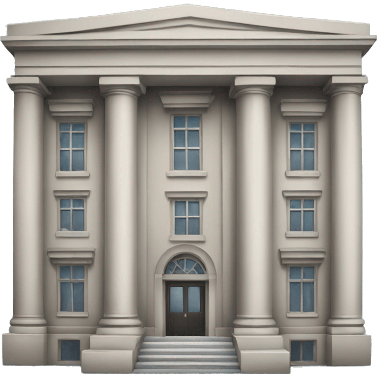 big Bank historical building emoji