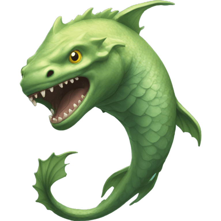 Christian Mythical leviathan emoji