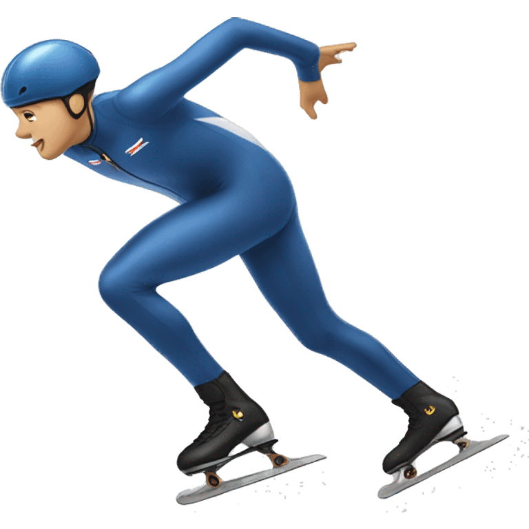 speed skating emoji