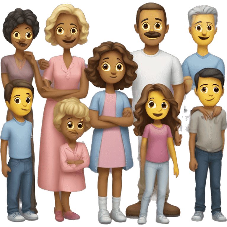 Une famille : emoji