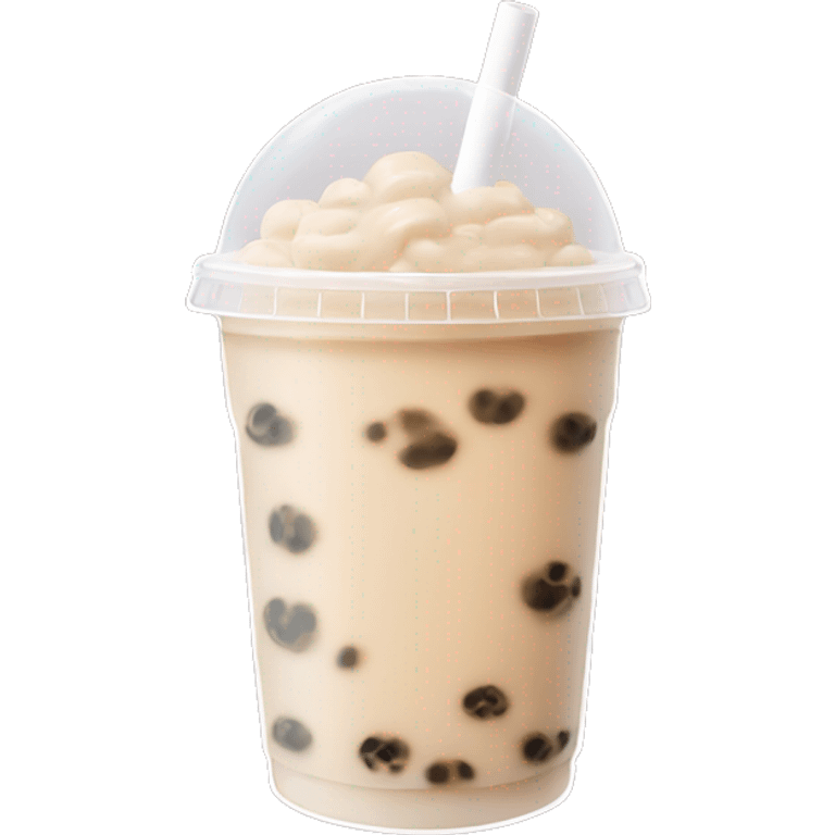 Beige bubble tea aesthetic  emoji