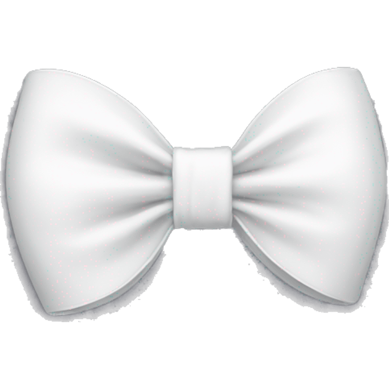 white bow emoji