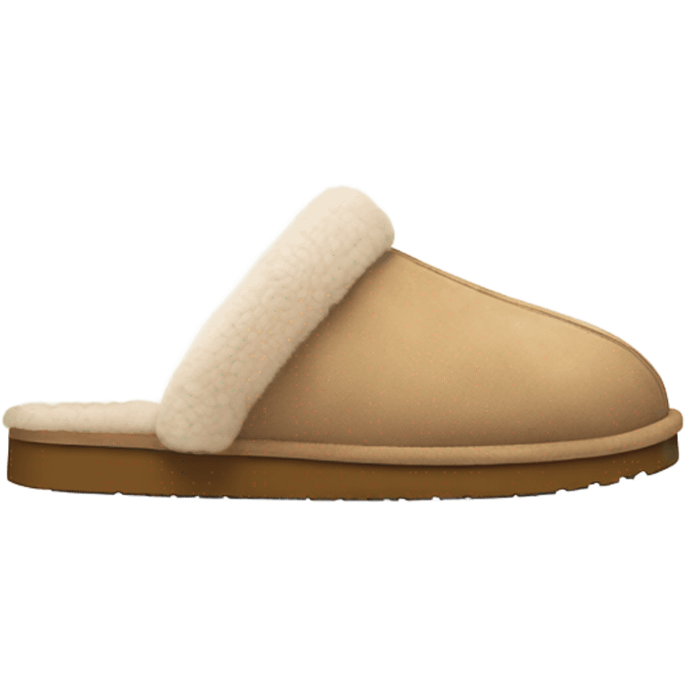 Beige Tasman ugg slippers  emoji