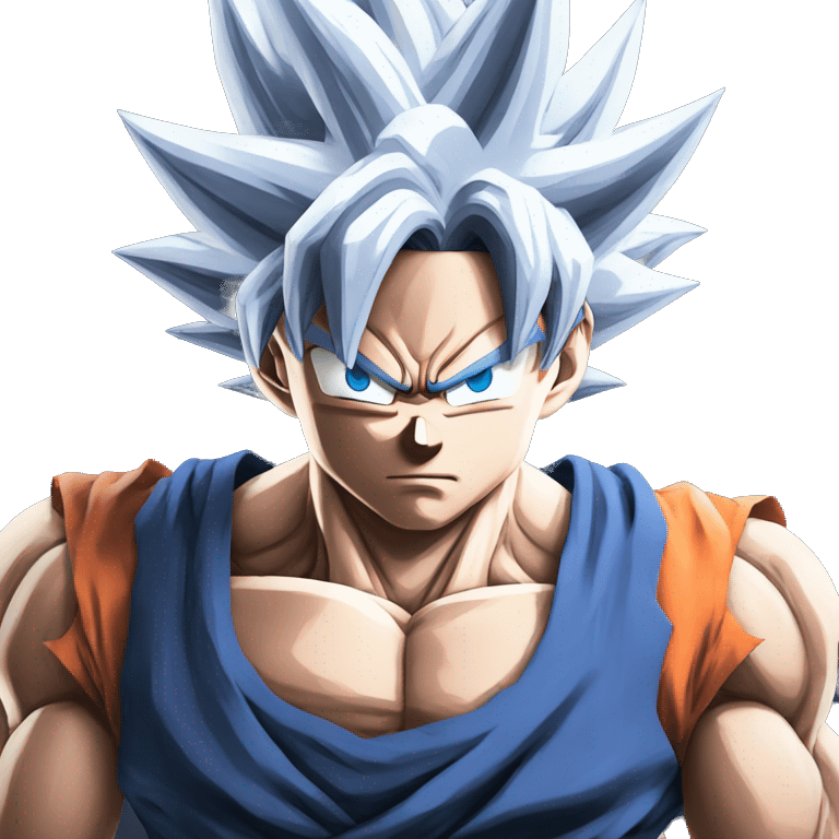 Goku in ultra instinct  emoji