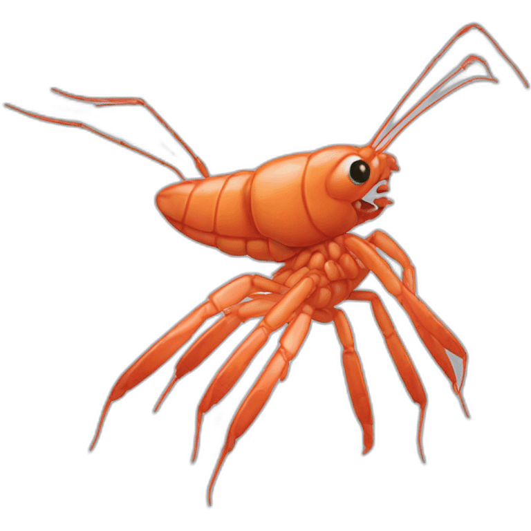 Crevettes danse emoji