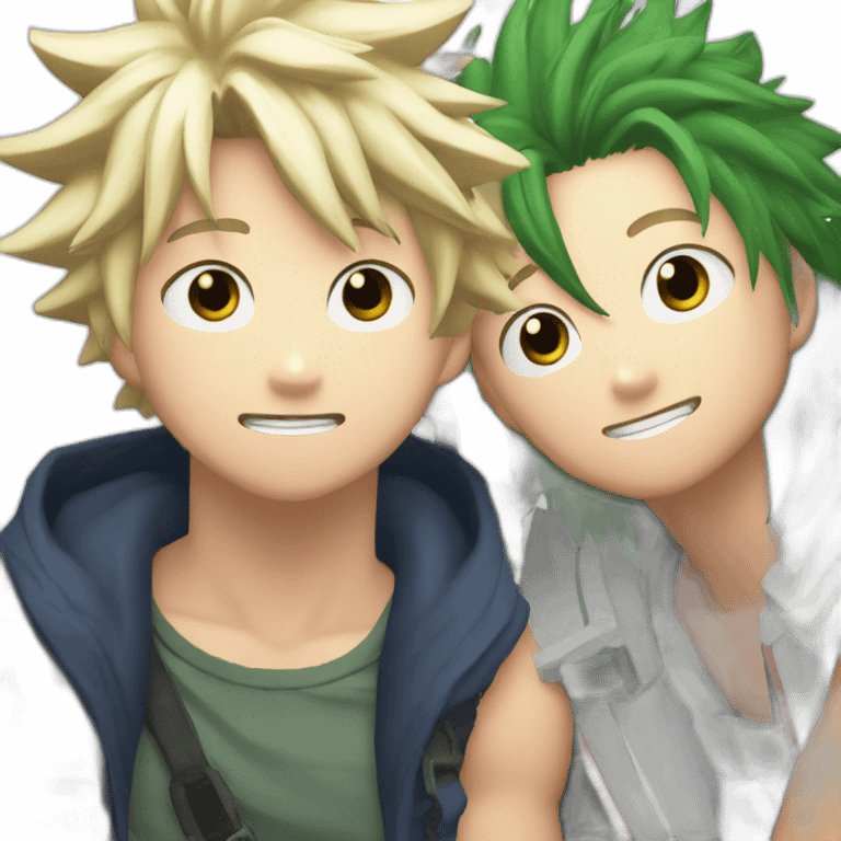 Bakugo et tenshi takami emoji