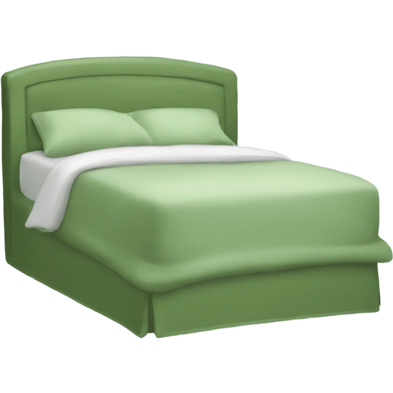 Sage green bed  emoji