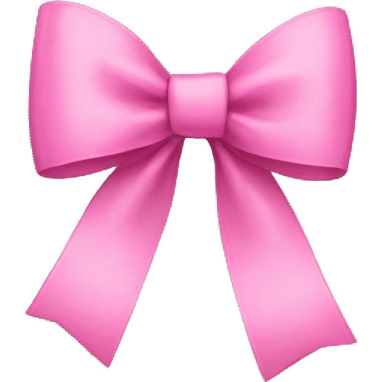 pink bow emoji