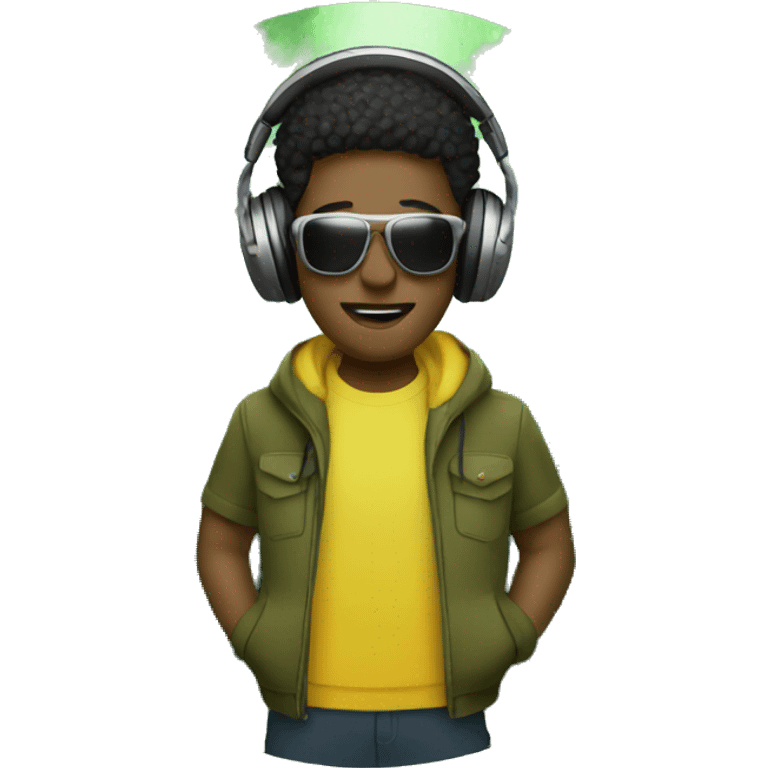 dj in the forest emoji