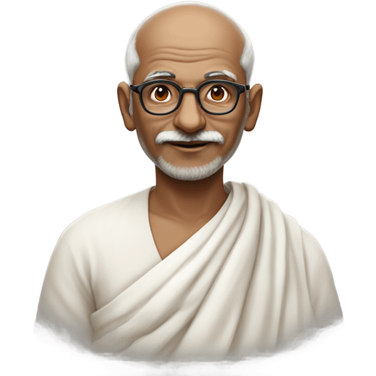 gandhi emoji