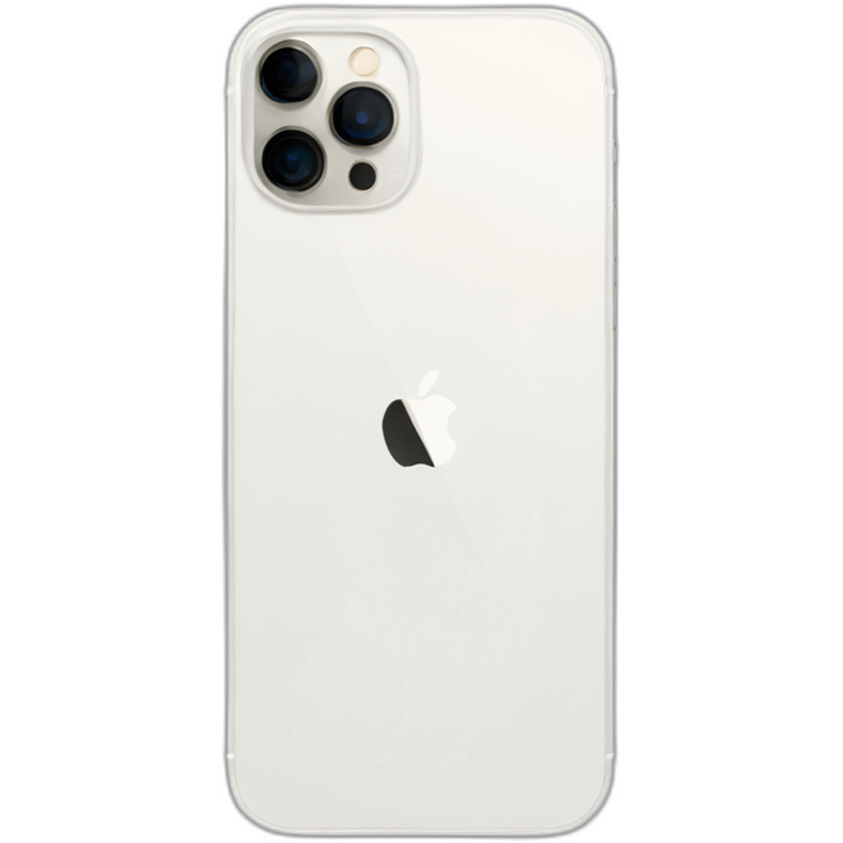 white iPhone 14 Pro emoji