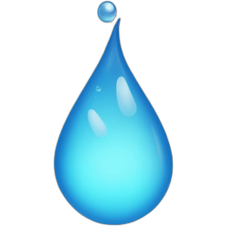 water drop emoji