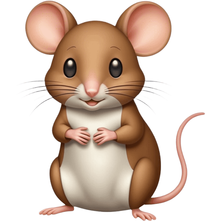 Brown mouse emoji